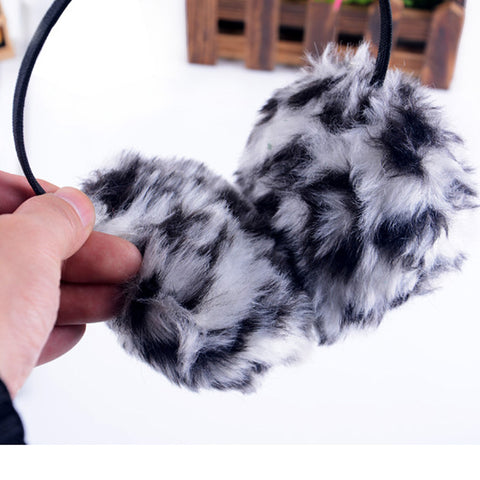 Feathering Warm Earmuffs