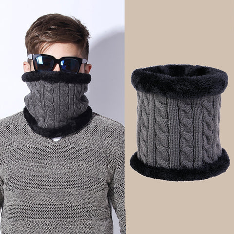 Wool Collar Warmer Scarf
