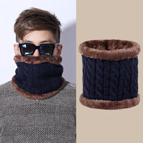 Wool Collar Warmer Scarf