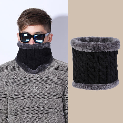 Wool Collar Warmer Scarf