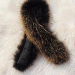 Raccoon Fur Scarf