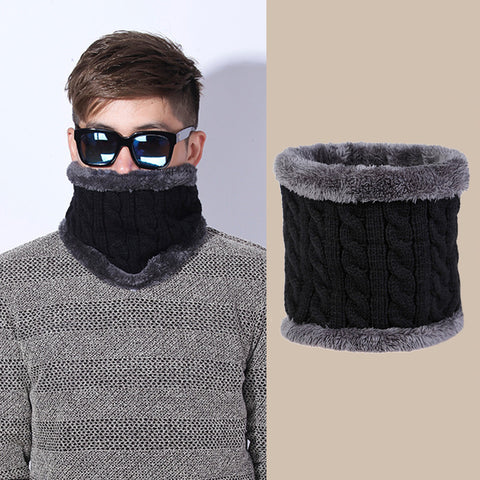 Wool Collar Warmer Scarf