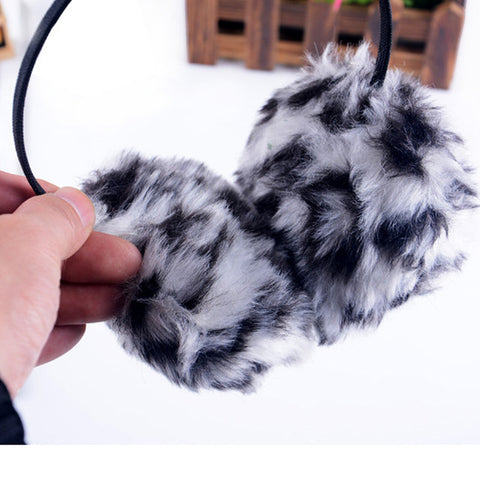 Feathering Warm Earmuffs